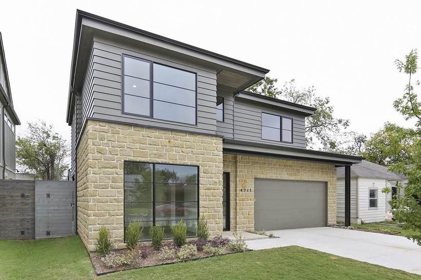 New home on March Avenue, Dallas