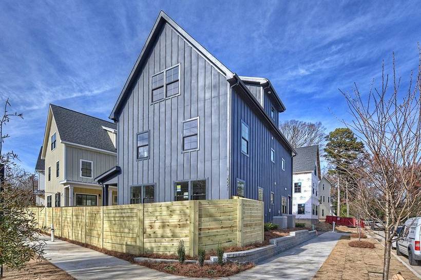 Finished homes at 1501 Landis Avenue, Charlotte