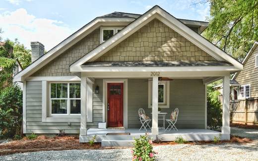 Renovated house on Chesterfield Avenue, Charlotte