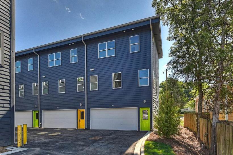 B Spoke townhomes on Umstead Street, Charlotte